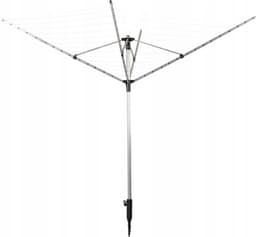 Wasdroger tuin - 260 cm breed - 60 m droogruimte - aluminium constructie — thumbnail 5