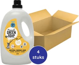 Marcel's Green Soap Wasmiddel - Vanille & Katoen - 4 x 69 wasbeurten — thumbnail 4