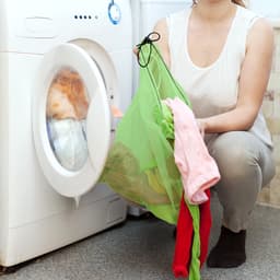 Unyqoos ® Multifunctionele Meerkleurige Wasnetten Set met Trekkoord voor Diverse Gebruiken in Huishouden en Reizen — thumbnail 2