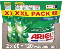 Ariel 3in1 Wasmiddel Pods Original - 2 x 60 Wasbeurten