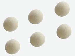 Wollen drogerballen, uit Nepal, natuurlijke handgemaakte wasverzachter die rimpels vermindert, herbruikbaar pakket van 6 [X-Large] — thumbnail 3