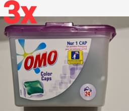Omo wastabletten - Color Caps 72 wasbeurten (3X24wasbeurten) — thumbnail 1