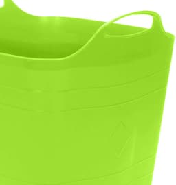 Excellent Houseware Flexibele emmer - groen - 25 liter - kunststof - vierkant - 35 x 38 cm — thumbnail 2