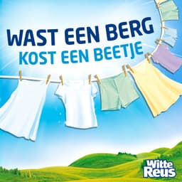 Witte Reus Waspoeder - Wasmiddel - Witte Was - 60 Wasbeurten - Grootverpakking — thumbnail 5