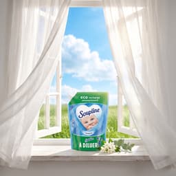 Soupline Hemels Fris Geconcentreerde Wasverzachter 10 x 29 wasbeurten - eco navullingen — thumbnail 3