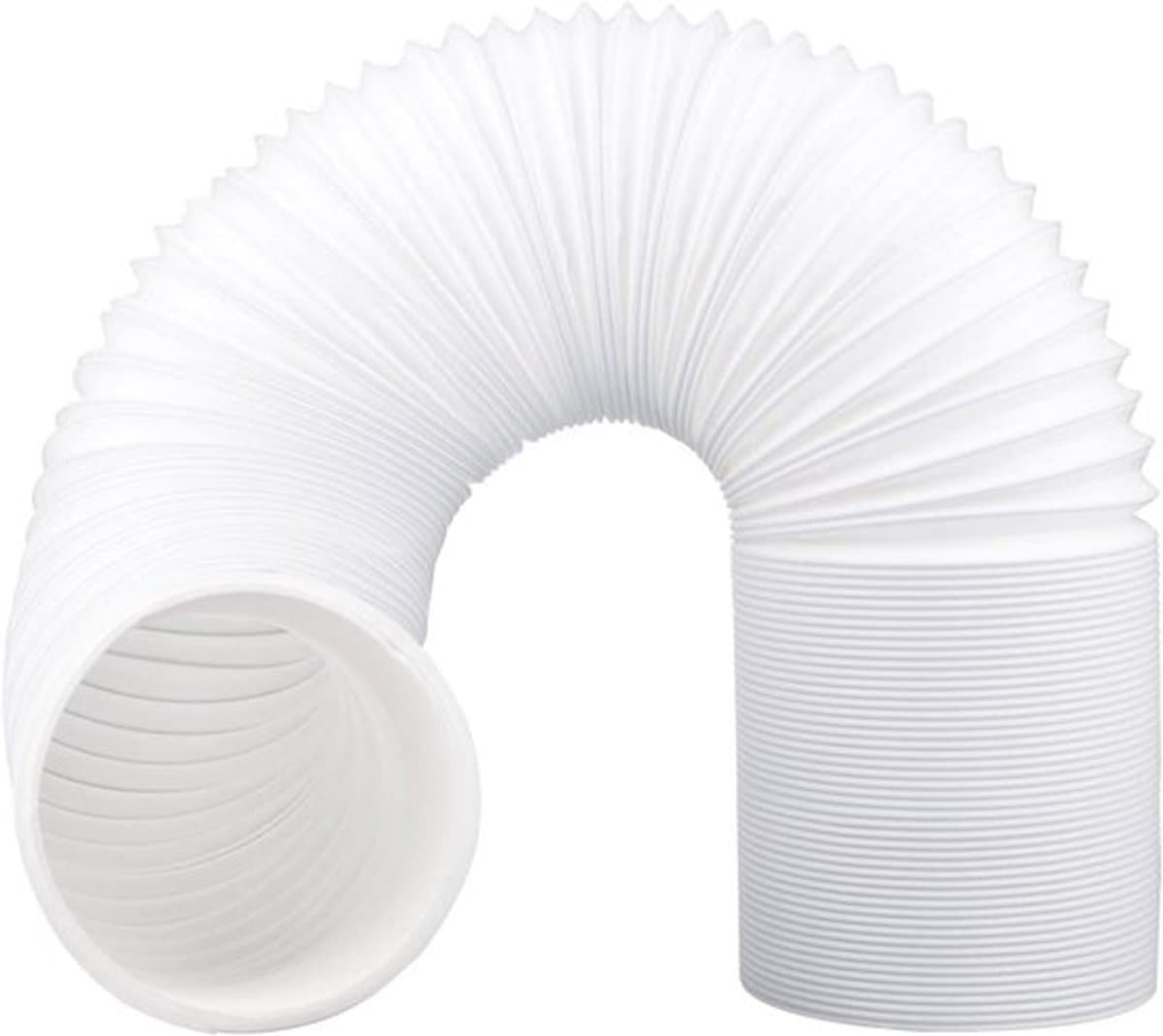 Airco Afvoerslang - Flexibele afvoerslang voor airconditioning - Universele mobiele airco slang - 13 cm diameter - 200 cm lengte - Uittrekbaar & Duurzaam - Eenvoudige Installatie - Geschikt voor Mobiele Airco’s - Installeer met de klok mee — afbeelding 1