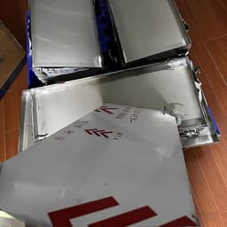 Opvangbak Wasmachines - Lekbak RVS - Water Opvang - Hoge Rand - 70x60cm - Zilverkleurig — thumbnail 4