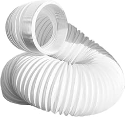 Mobiele Airco Afvoer - Universele Slang - Ruimte Koelen - Lekvrije Aansluiting - 150 cm Lengte - Wit — thumbnail 1