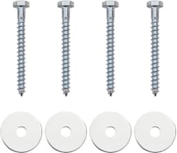 vidaXL - Aardanker - 4 - pcs - Zilverkleurig - Ø10 - x - 40 - cm - Gegalvaniseerd - Metaal — thumbnail 3