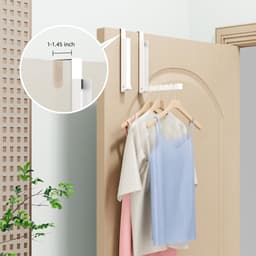 REWYTAZ-2 stuks - Inklapbaar Wanddroogrek - Wandmontage voor Kleding - Kledinghanger - Uitklapbaar Kledingrek Wand - Wanddroogrek voor Kleding - Droogrek voor kleding aan de muur - Droogrek voor wasgoed - Zwart — thumbnail 3