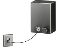 Intrekbare Waslijn - Wand Waslijn - Kleding Drogen - Zonder Boren Installeren - 4.2m - Zilver