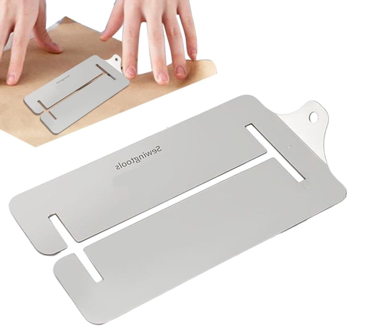 Naaiclips voor stof - Zoomklem handwerk - Precisie naaien - Sterke grip zonder schade - 3 mm - Zilver — afbeelding 1