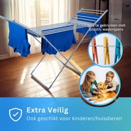 MRKK® Elektrisch Droogrek – Verwarmd Wasrek – Warmte Droogrek — thumbnail 4