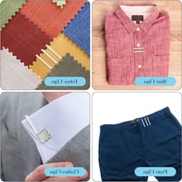 300 Stuks Transparante Kledingknijpers U Vormige Krokodillenclips voor Kleding, Sokken en Dekens — thumbnail 5