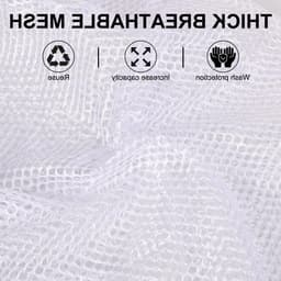 3 Delicate Waszakken van Dikke Mesh voor de Wasmachine, Ideaal voor Thuis en Hotels (30x40, 40x50cm, 50x60cm) — thumbnail 4
