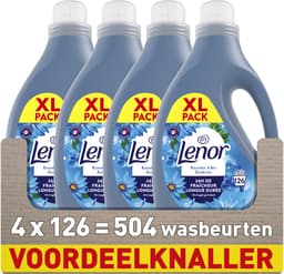 Lenor Wasverzachter - Zeebries - 4 x 126 Wasbeurten — thumbnail 1