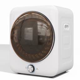 Wasdroger 3kg – 65dB – 8 programma's – NTC sensor – voor kleine huishoudens – 53,5x42x65 cm – 1 stuks – wit — thumbnail 1