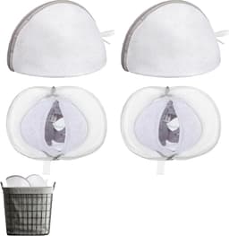 Set van 4 Wasnetten voor Ondergoed en Bh's - Herbruikbare Waszak met Rits voor Kleding, Ondergoed en Sokken — thumbnail 1