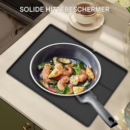 Beschermingsmat Droger - Wasdroger Mat - Apparaat Beschermen - Met Pluizenopvang - 66x46 cm - Zwart — thumbnail 5