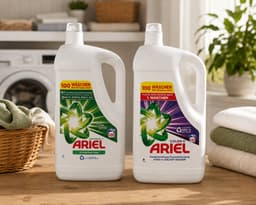 1x Ariel universeel 1x Ariel Color Wasmiddel - Vloeibaar 5 Liter - 100 wasbeurten per fles - Voordeelverpakking — thumbnail 1