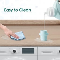 Wasmachine Werkblad - Droger Top - Wasruimte Organisatie - Hittebestendig Materiaal - 54 inch Breed - Houtkleurig — thumbnail 3