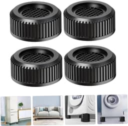 8-delige Anti-Slip & Anti-Schok Onderzetters geschikt voor Automatische Wasmachine – Duurzaam Materiaal, Stabiliserende Verhoger, Geschikt geschikt voor Huiselijk en Elektro Gebruik — thumbnail 3
