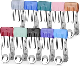 Robuuste Wasknijpers van Roestvrij Staal, 20 Stuks, Ideaal voor Kleding, Knutselen en Strandhanddoeken — thumbnail 4