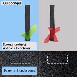 3 plintfilters vervanging geschikt voor alle Miele T1-drogers - plintfilter voor het filteren van pluizen in wasdrogers - vervangingsonderdeel 9164761 — thumbnail 3