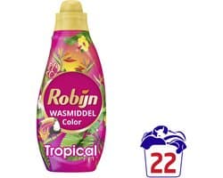 Robijn - Wasmiddel - Vloeibaar - Tropical - 22wb/665ml