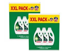Ariel Universal+ Touch of Lenor Vloeibaar Wasmiddel – 6 x 20 Wasbeurten – Langdurige Frisheid