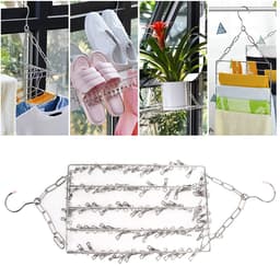Dailygoods- Wasdroogrek Roestvrij Staal - Multifunctioneel Droogrek - Inklapbaar - Verstelbaar - Kledingrek - Lange Levensduur — thumbnail 5