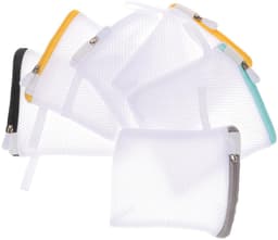 Dailygoods- Wasmiddel - 6x Waszakken - Ondergoed/Delicate - Mesh - Reiswaszakken - Zipper - Bescherming tegen vervorming - Waszak — thumbnail 1