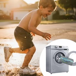 Herbruikbare Waszak voor Kinderschoenen, 5.9 * 8.6 inch, Dieptereiniging voor Sneakers en Delicate Schoenen - Set van 2 Stuks — thumbnail 5