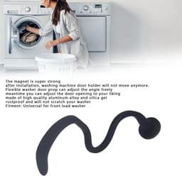 Dailygoods- Deurhouder Flexibel - Magnetische Deurstopper - Voorkom Beschimmeling - Houd Wasmachine Droog - Voorkom Geurtjes - Antislip Design - Wasmachinehouder — thumbnail 2