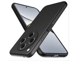 Allecto - Telefoonhoesje - Find X8 - Slank en flexibel - Zwart