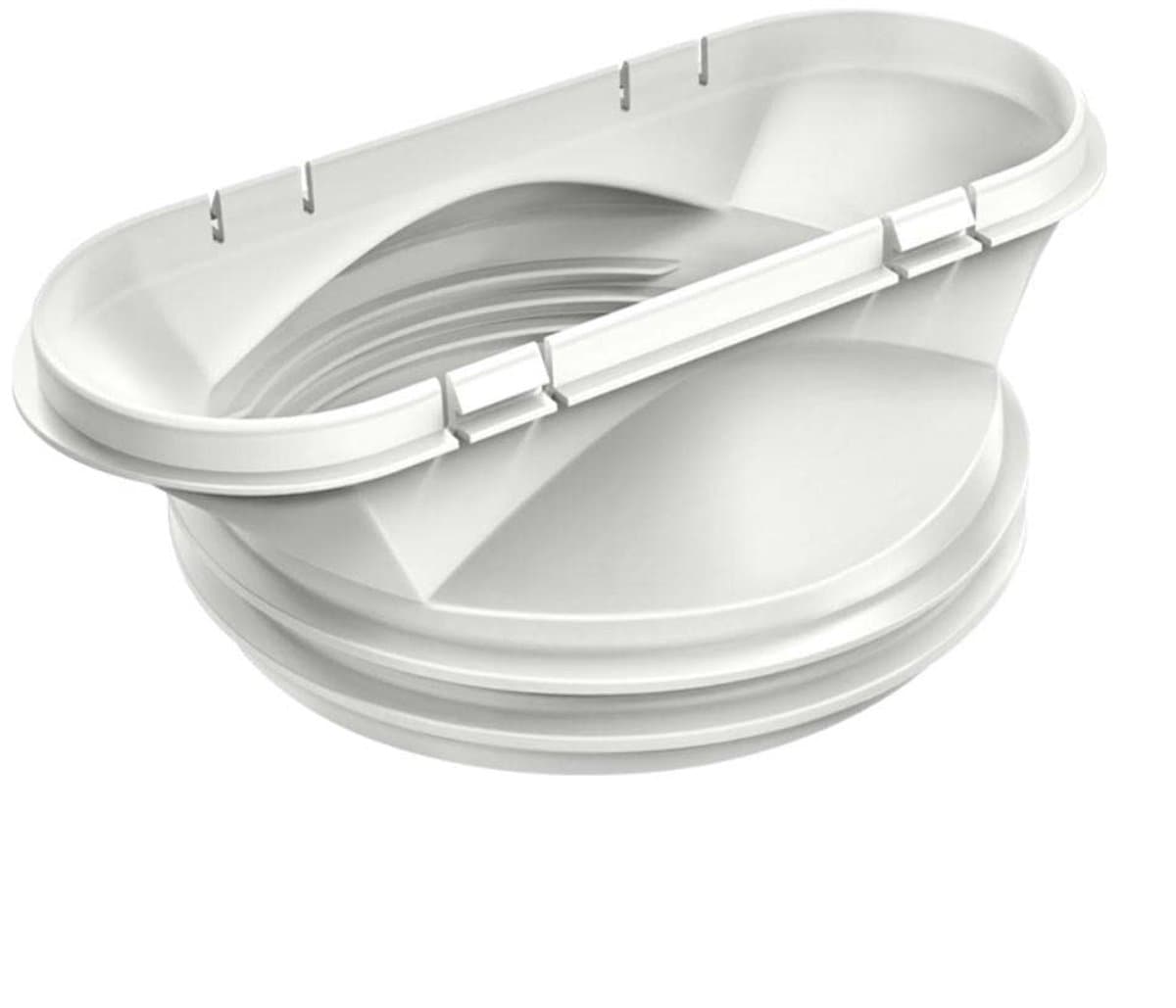 Dailygoods- Uitlaatslang Flexibel - Luchtafvoerslang - Afvoerslang Airco - Verstelbare Lengte 22-150 cm - Koude- en Hittebestendig - Eenvoudig te Installeren - Ventilatieslang — afbeelding 1