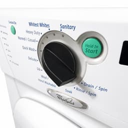 Programmaknop Geschikt voor Whirlpool Wasmachine en Droger – Bedieningsknop – Vervangingsonderdeel – Eenvoudige Montage – Zwart — thumbnail 1