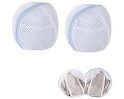 Dailygoods- Waszakken 2 stuks - Ondergoed Protector - Beha Bescherming - Duurzaam Polyester - Hoogwaardige Rits - Drie Lagen Vezels - Waszak