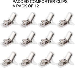 Dailygoods- Dekbedclips voor Dikke Dekbed - 12 Stuks - Dekbedbevestigingsclips - Lakenbevestigingsclip - Beddengoedaccessoires - Lichtgewicht en Praktisch - Beddengoedclips — thumbnail 3