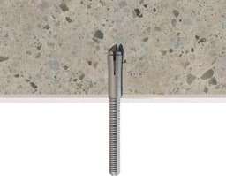 Betonankers - Vrouwelijke ankers - Grote belastingen bevestigen - Binnenkegel - M12 x 50 mm - Geel verzinkt — thumbnail 3
