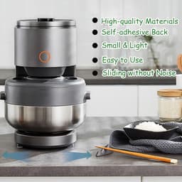 Allecto - Keukenapparaat Sliders - Zelfklevend Teflon - Eenvoudig Bewegen van Apparaten - Duurzaam en Stevig - Voor Keukenapparatuur - Ideaal voor ... — thumbnail 2
