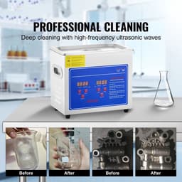 Seth Select Ultrasone Reiniger – Draagbare Mini Wasmachine met Verwarming – Compact Huishoudelijk Reinigingsapparaat - Mini Wasmachine 3L — thumbnail 2