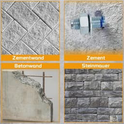Boutanker Zware Belasting - Betonanker Metaal - Krachtige Montage - Corrosiebestendig Koolstofstaal - M10 x 100mm - Zilver — thumbnail 5