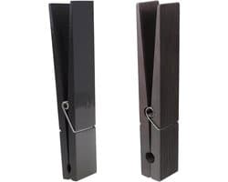 Houten Wasknijper - Kledingclips - Kleding Ophangen - Heavy Duty - 30 cm - Houtkleur