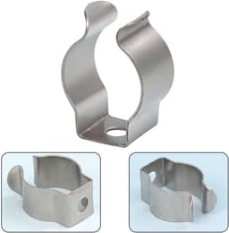 Veerhouder Clips - Gereedschap Hangers - Gereedschap Opbergen - Open Type - 10 Stuks - Zilver — thumbnail 4
