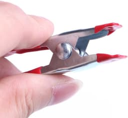 Metalen Veerklemmen - Grip Clips - Houtbewerking Ambachten - Sterke Stalen Constructie - 10 Stuks Assortiment - Zilver — thumbnail 3