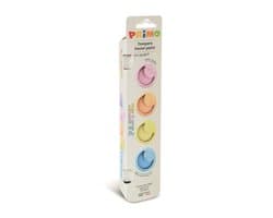 Primo plakkaatverf pastel set - 6 kleuren in potje 25 ml.