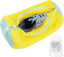 Herbruikbare Waszakken voor Schoenen en Sokken, Efficiënte Bescherming en Reiniging, Duurzaam en Praktisch, Geel — thumbnail 1
