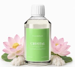 Steamstory Luxe Wasparfum Crystal - Tonkaboon, cederhout en een poederige muskus 250ml — thumbnail 1