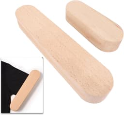 Kleermakersklapper Hout - Naaigereedschap Stomer - Naden Aandrukken - Massief Hout Materiaal - 7 en 12 inch - Niet gespecificeerd — thumbnail 5